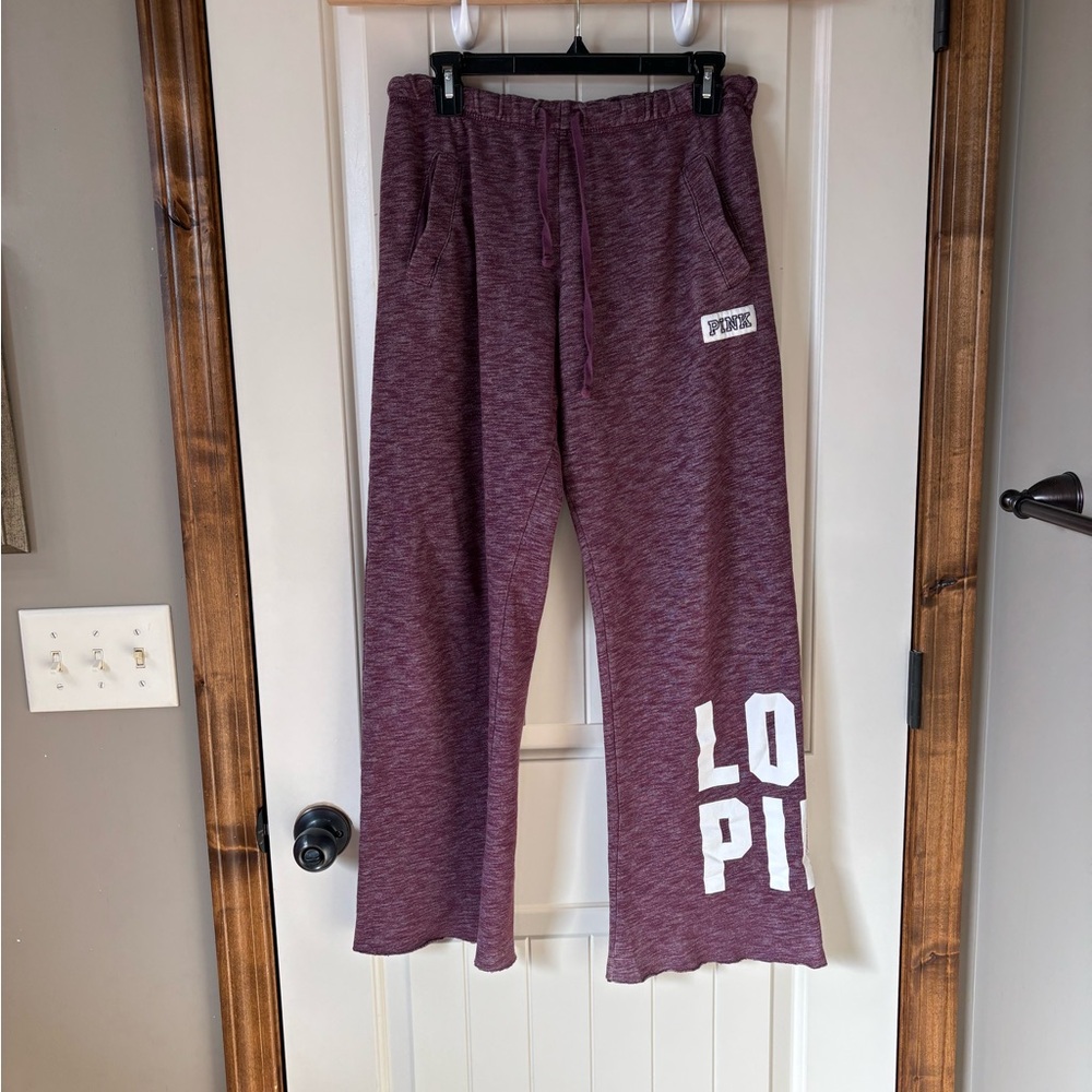 EUC baggy fit PINK sweatpants